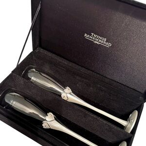 Things Remembered Heart Champagne Flute Set